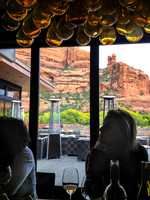 View from the bar