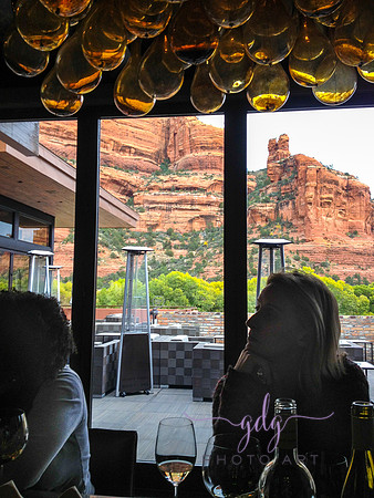 View from the bar