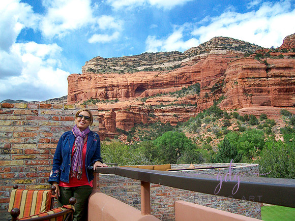 View from the outdoor patio