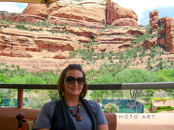 This was taken inside one of their dining areas.  The wall is all glass.