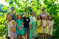 Aunt TT and her Sunflower Girls ; plus Liam 2023